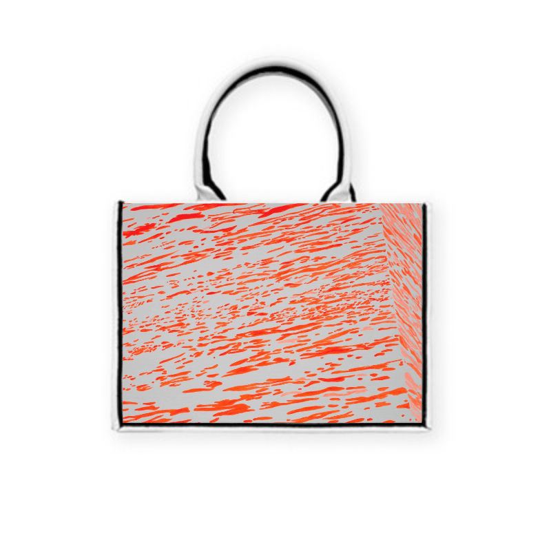 凝視III — 黑飾條 Book Tote 精品 托特包 4