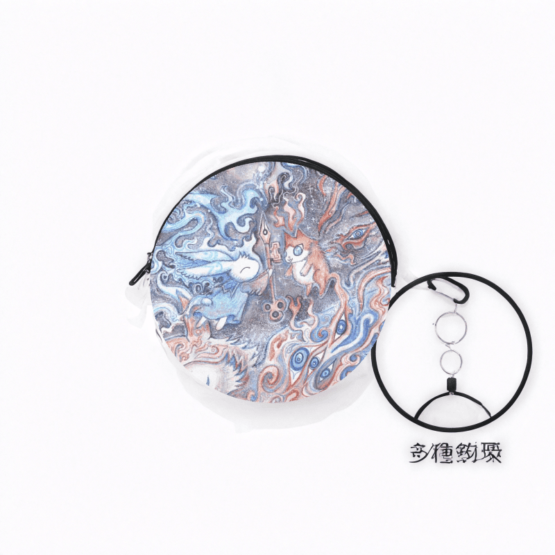 夢的繼承者 — 迷你圓形零錢包（圓形耳機包） 2