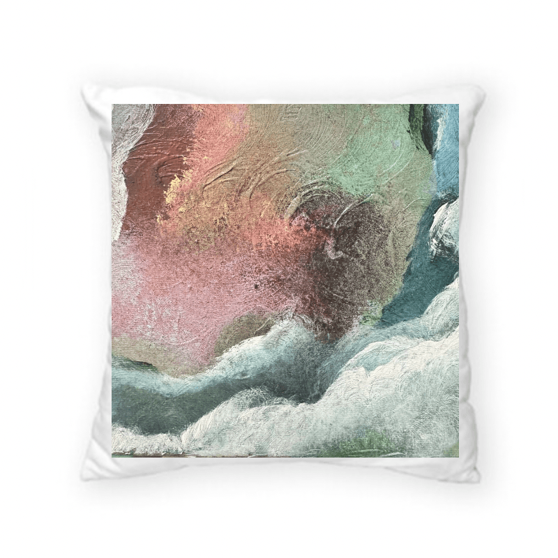雲語 — 方形 可拆式 抱枕 40*40 cm 2