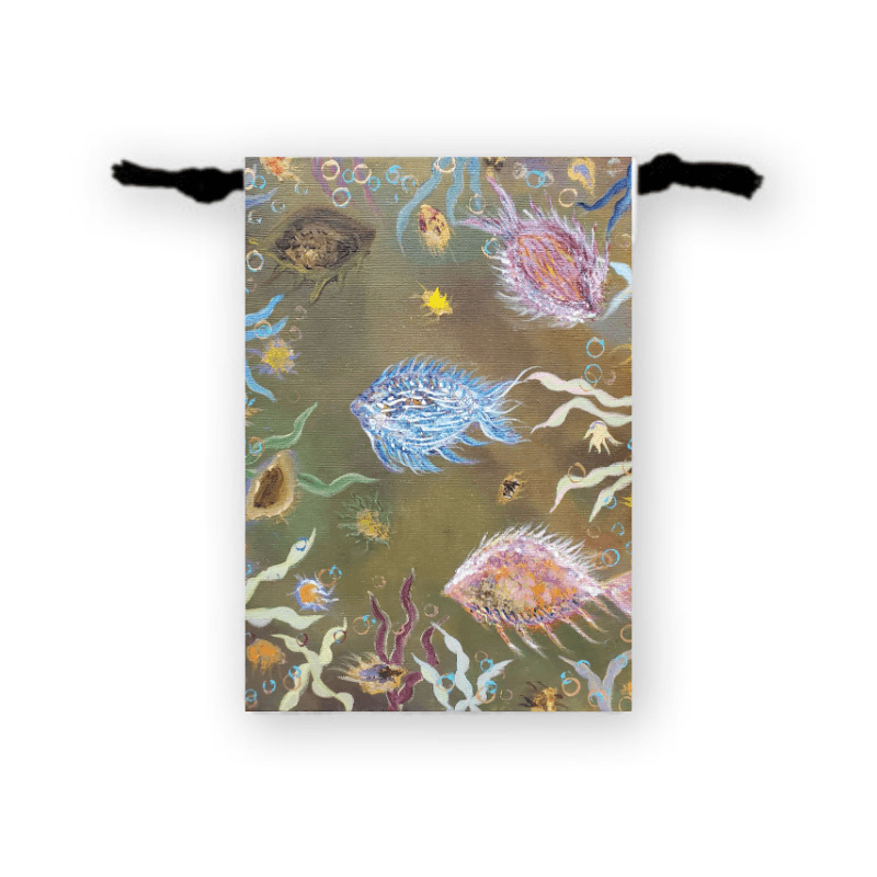 Autumn Fishes — 輕便版 小束口袋 4