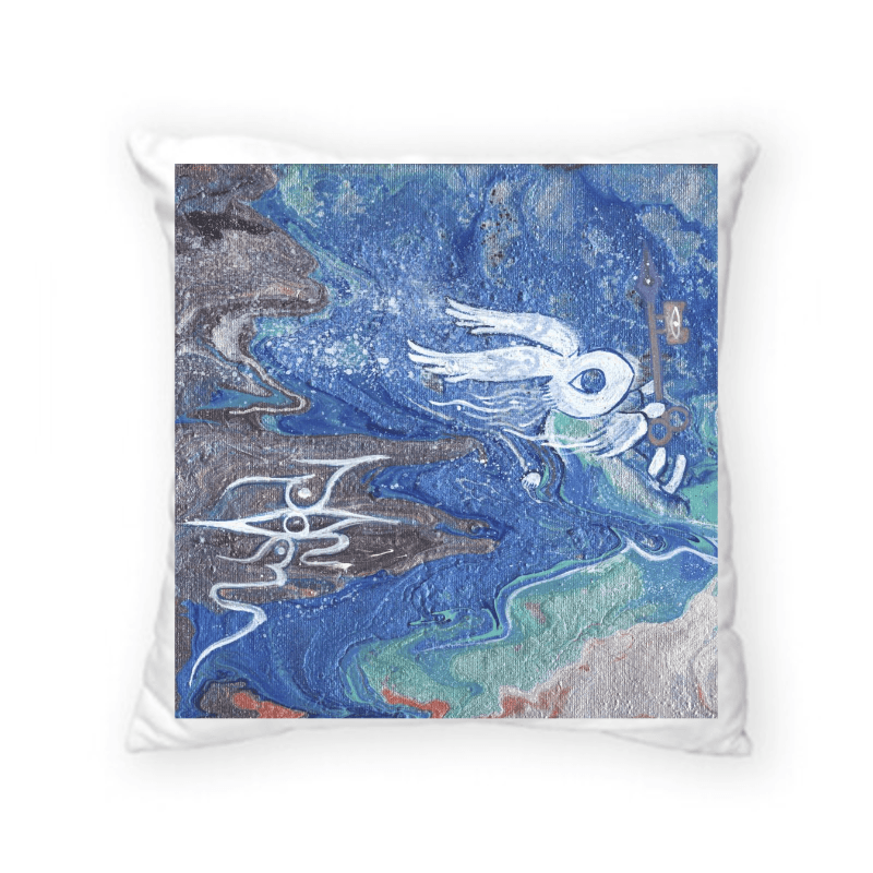 夢形異聞錄：變成風的顏色 — 方形 可拆式 抱枕 40*40 cm 2