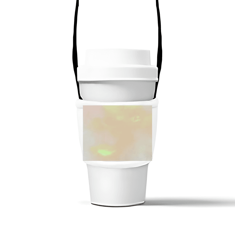 天空裡的棉花糖 — 飲料提袋（泡綿、止滑隔熱、環保杯套 ） 4