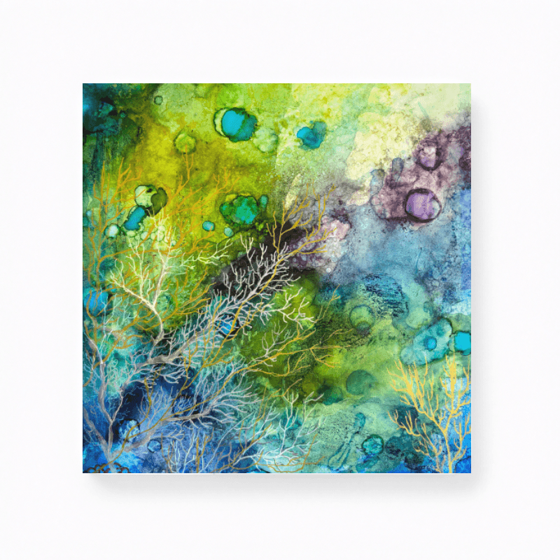 浮生 — 9片式拼圖造型墊（杯墊、滑鼠墊、隔熱墊）中款  23 x 23 cm BA50 7