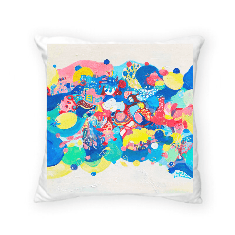 The  Sea of Desire and Imagination — 方形 可拆式 抱枕 40*40 cm AH12 4