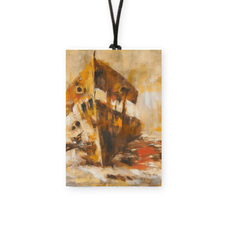 暮色的訣別 — 行李箱吊牌（識別證、證件套）7 x 10.5 cm AT18