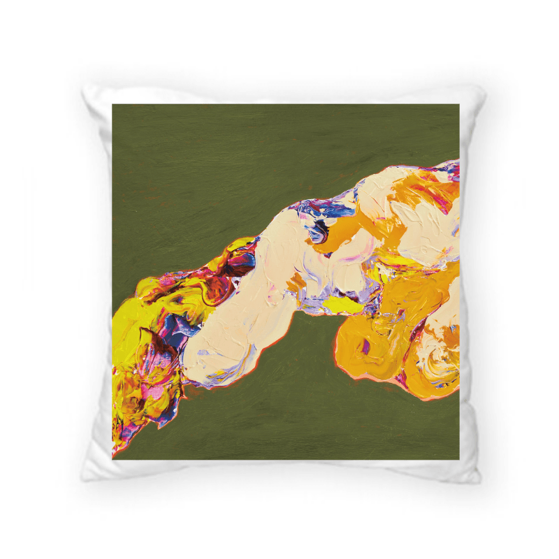 大地的呼吸 — 方形 可拆式 抱枕 40*40 cm AH12 3