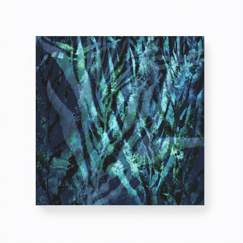 海洋森林 — 9片式拼圖造型墊（杯墊、滑鼠墊、隔熱墊）中款  23 x 23 cm BA50 4
