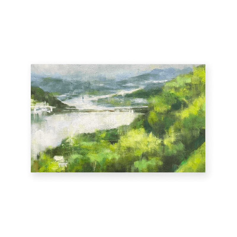 群山水影 — 泡綿 止滑 腳踏墊（毛絨 地墊）40 x 60 cm BA28 4