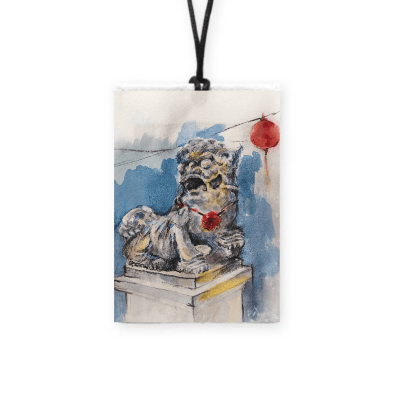 獅吼 — 行李箱吊牌（識別證、證件套）7 x 10.5 cm AT18 3