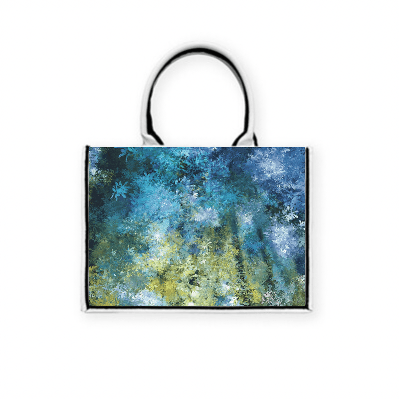 蒼鬱森林 — 黑飾條 Book Tote 精品 托特包 H37 x W28 x D16 cm AB50 2