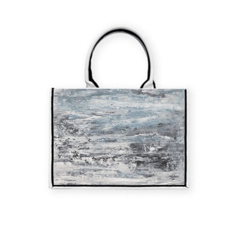 大江東去 — 黑飾條 Book Tote 精品 托特包 H37 x W28 x D16 cm AB50 4