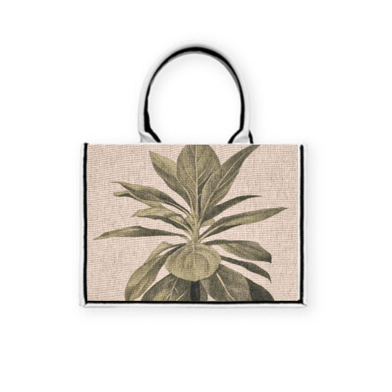 花草 — 黑飾條 Book Tote 精品 托特包 H37 x W28 x D16 cm AB50 2