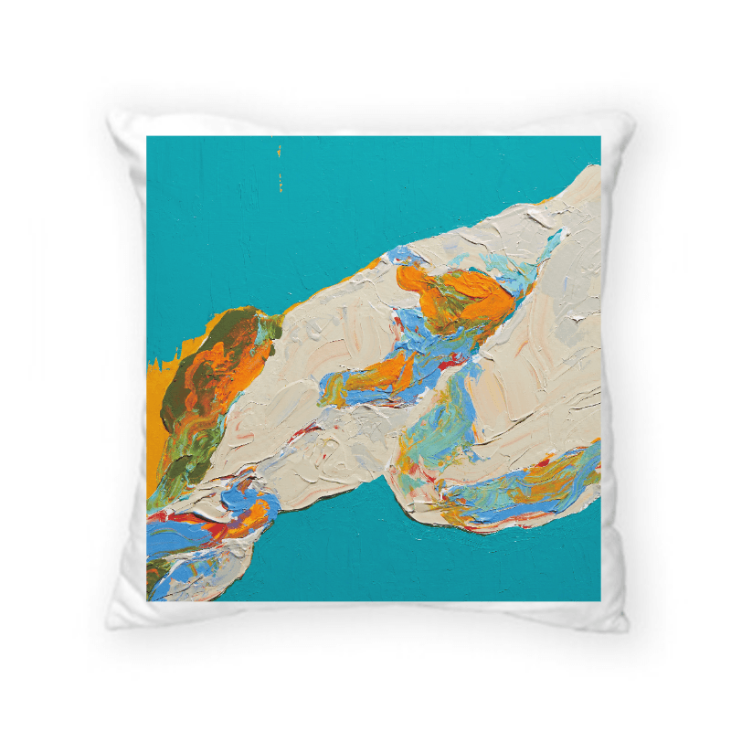 大地的呼吸二 — 方形 可拆式 抱枕 40*40 cm AH12 3
