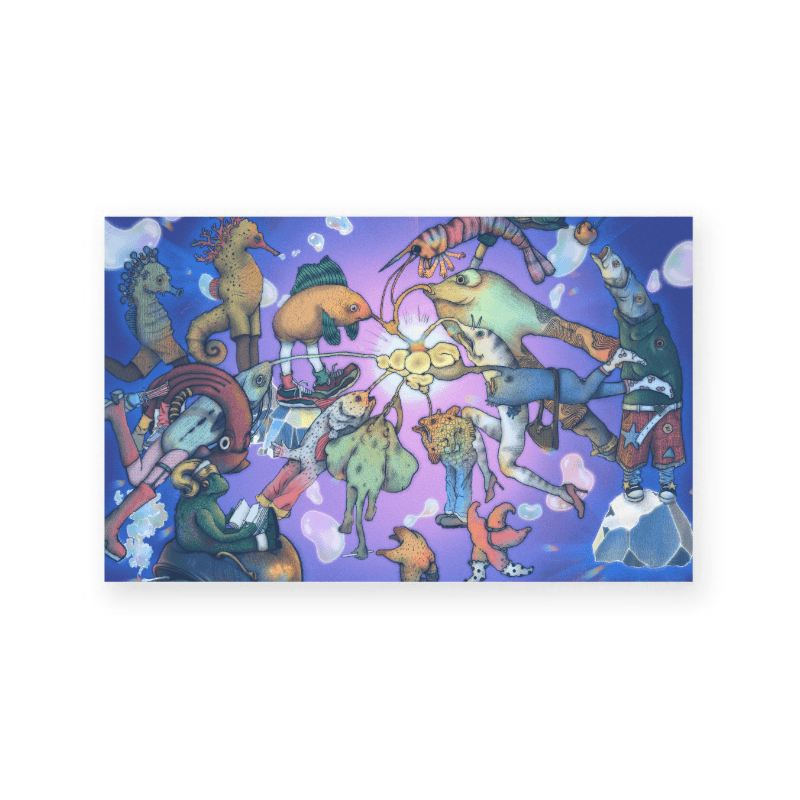 我游故我在 — 泡綿 止滑 腳踏墊（毛絨 地墊）40 x 60 cm BA28 4