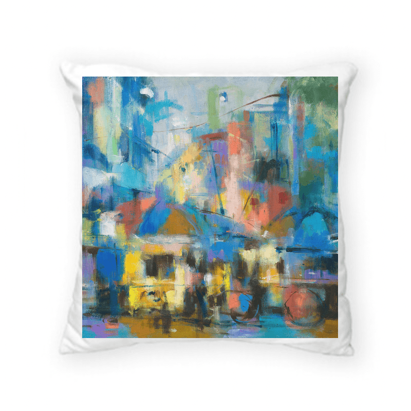 世界的連結 — 方形 可拆式 抱枕 40*40 cm AH12 4