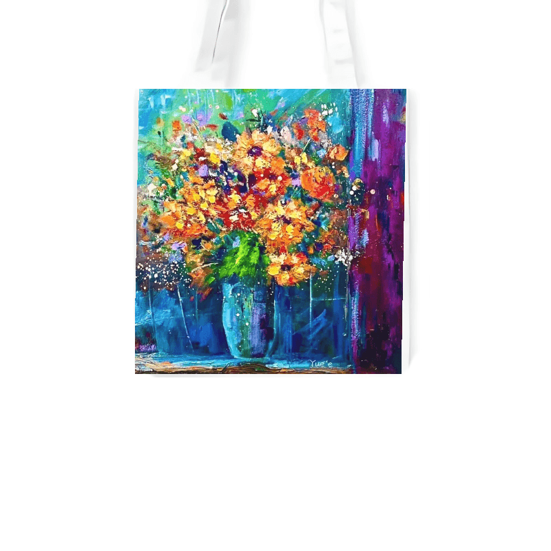 柔光花語 — 單層 A4 托特包（有底、提袋）Ｗ24.5 x Ｈ33.5cm AB54-2 4