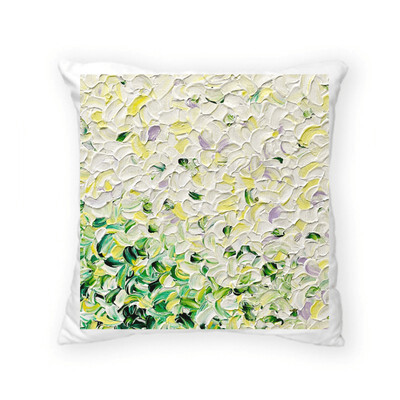 風的吹拂 — 方形 可拆式 抱枕 40*40 cm 4