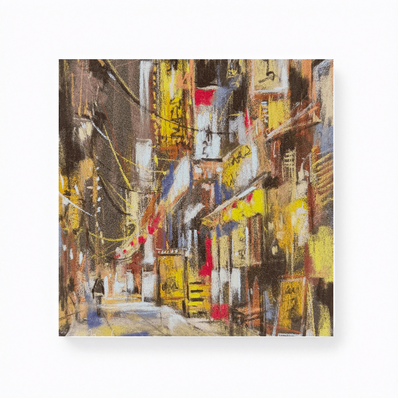 街光未眠 — 9片式拼圖造型墊（杯墊、滑鼠墊、隔熱墊）中款  23 x 23 cm BA50 2