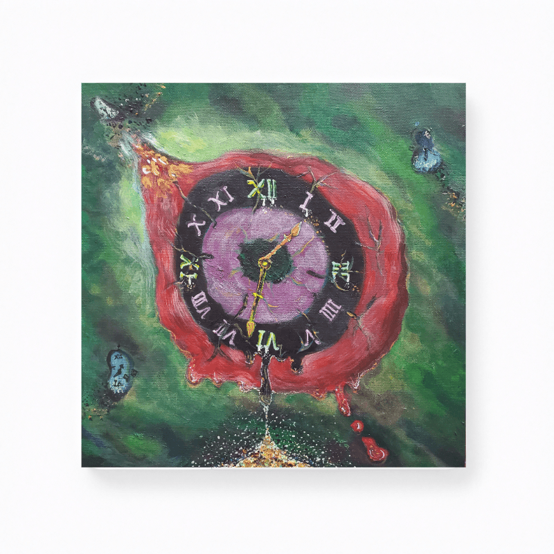 Luminous Time — 9片式拼圖造型墊（杯墊、滑鼠墊、隔熱墊）中款  23 x 23 cm BA50 4