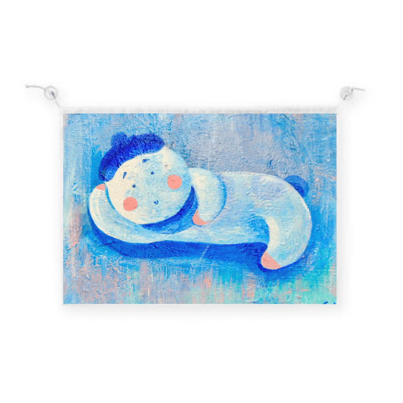 什麼事都不想做的時候 — 吸盤 窗簾（柔光）65 x 46 cm BB4 4