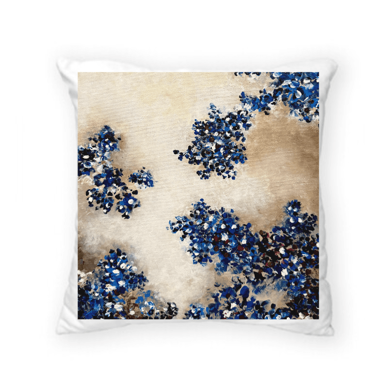 藍之間 — 方形 可拆式 抱枕 40*40 cm 3