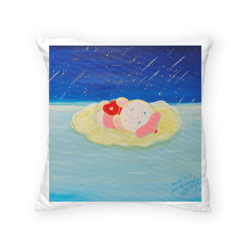 漂浮的夢 — 方形 可拆式 抱枕 40*40 cm AH12 2