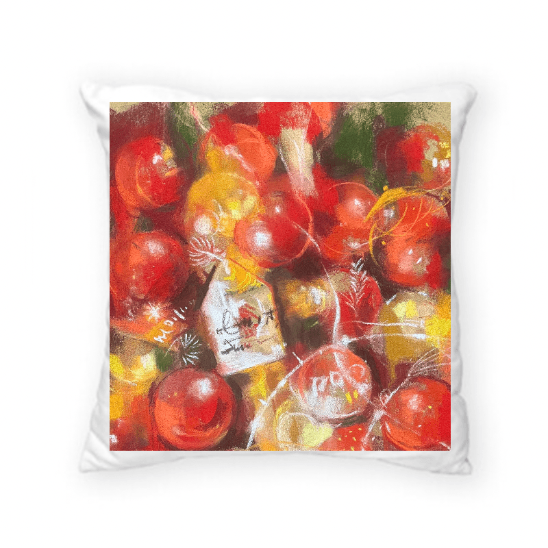 緋色平安夜 — 方形 可拆式 抱枕 40*40 cm AH12 3